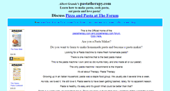 Desktop Screenshot of pastatherapy.com